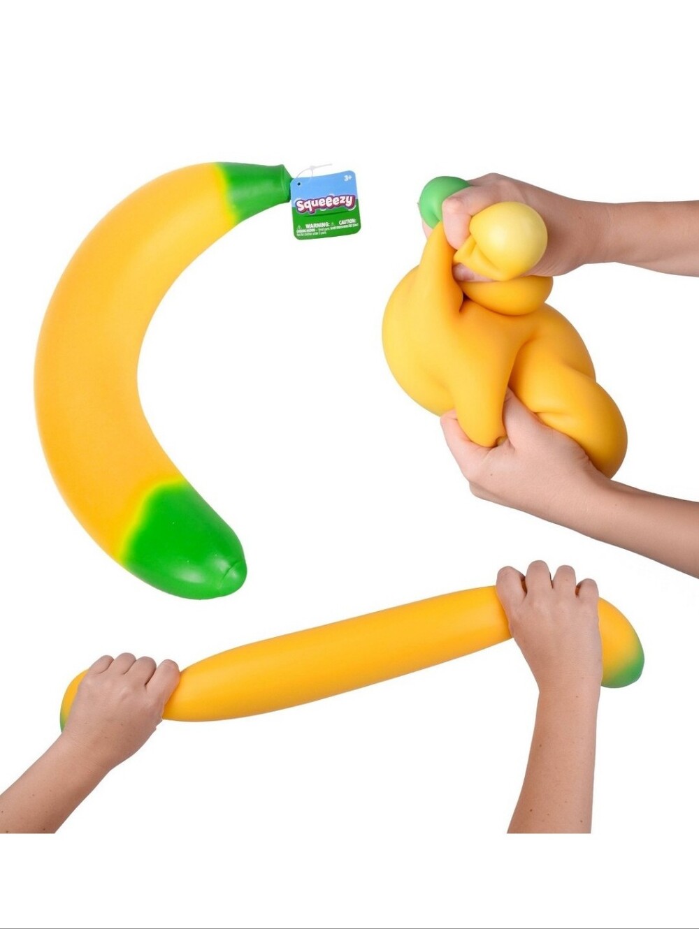 Sunny Days Squeezy Banana Toy
